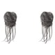 thumbnail image 3 of Vogacara Moño de cola de caballo de fibra peinado multiusos esencial para mujeres extensión de cola de caballo cabello rizado señoras 4/60 4/60 2Conjunto, 3 of 6