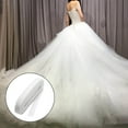 thumbnail image 1 of Crinoline Cheveux Tressés Décorations de Mariage Robe Blanche 2cm, 1 of 9
