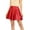 Aline-Red, variant on Women's Casual High Waist Solid Faux Leather Mini Skirt – Chic & Stylish