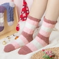 thumbnail image 6 of Loritta Fuzzy Fluffy Socks for Women Soft Warm Cozy Winter Socks Gifts, 7 Pairs, 6 of 7