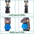 thumbnail image 4 of Upgraded Folding Stool Lightweight Yet More Sturdy with Load Capacity 400lbs Portable Collapsible Stool Retractable Stool for Camping Fishing Hiking BBQ, 4 of 7