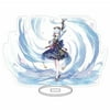FeiraDeVaidade 16Cm Stand Figure, Anime Genshin Impact Acrylic Character Standing Figure Double-Sided Transparent Stand Model
