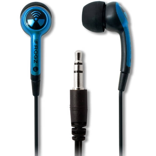 IFROGZ EarPollution Plugz Earbuds - Black - Walmart.com - Walmart.com