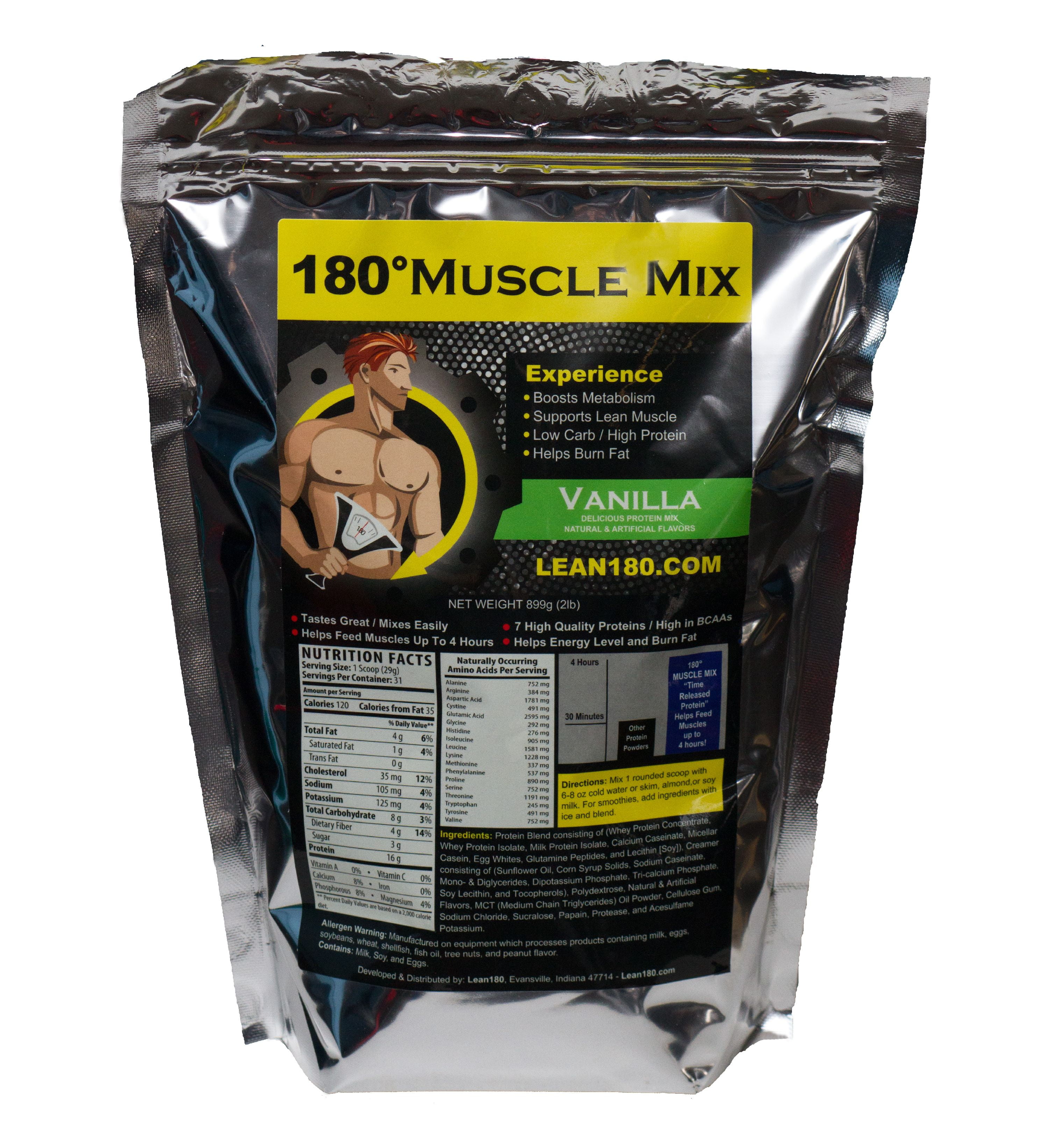 Lean 180 Muscle Mix Best Tasting Protein Shake, Meal Replacement