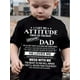 thumbnail image 1 of Boys' Cotton T-Shirt - "I Get My Attitude From My Awesome Dad" Funny Print, Comfortable Crew Neck, Short Sleeves, Machine Washable, Summer Casual Wear, Everyday Youngsters's Tee | Fun Youngsters Appa, 1 of 6