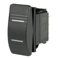thumbnail image 1 of Interruptor BEP 1001808 DPDT de dos unidades, encendido/apagado/encendido, 12 V y 24 V, con 2 LED, 1 of 1