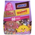 thumbnail image 4 of Snickers, Twix & Starburst, Chocolate Easter Candy Variety Mix Bag 60 Pieces, 20.93 oz, 4 of 4
