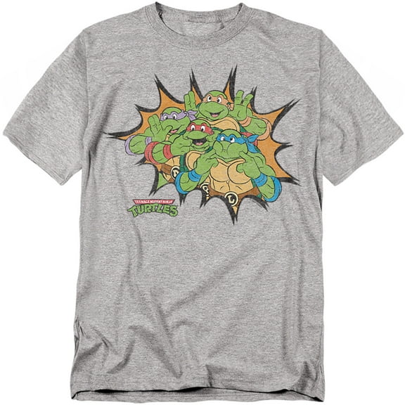Teenage Mutant Ninja Turtles T-Shirt Funny Face Turtles Unisex Graphic Tee for Men & Women