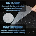 thumbnail image 3 of Butizone Non Slip Stair Treads 6”x 24”,15-Pack Pre-Cut PEVA Transparent Anti Slip Strips, 3 of 7