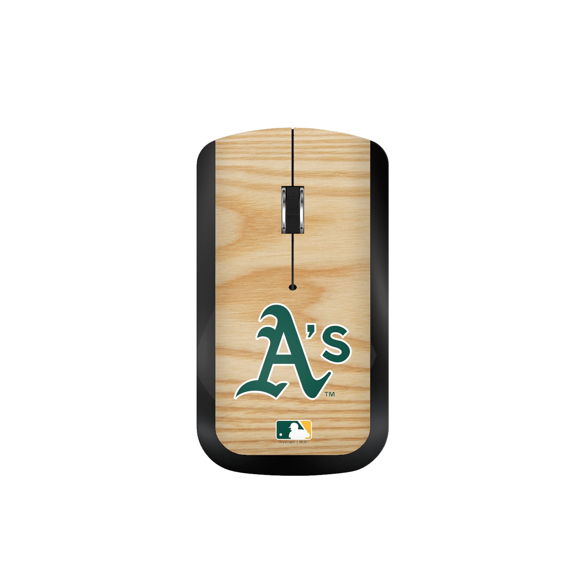 Athletics Wood Print Wireless USB Mouse