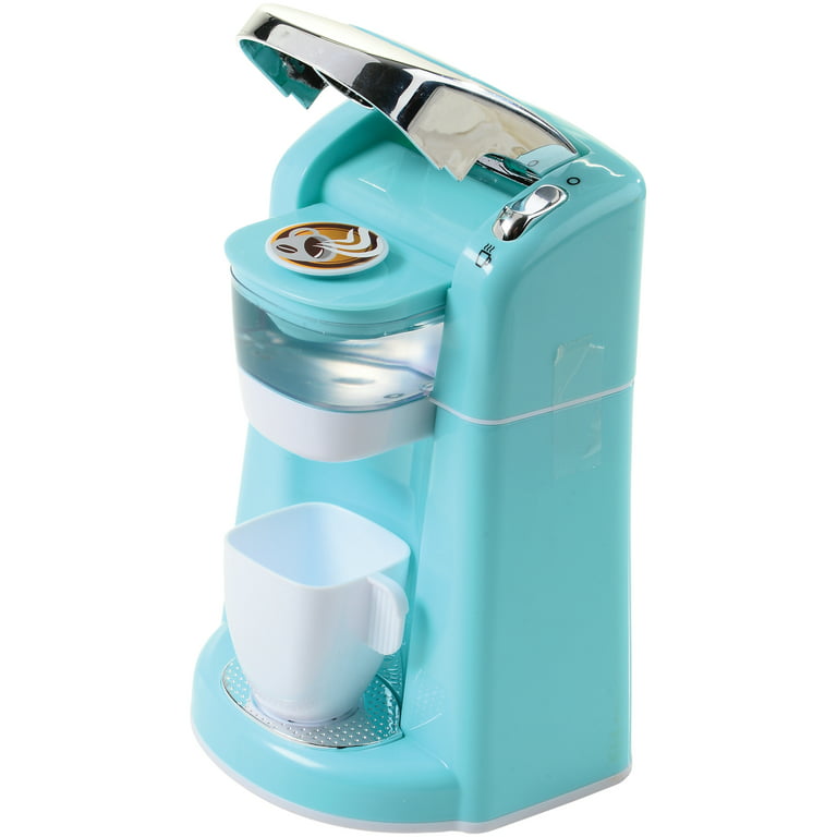 MISCO TOYS BATTERY OPERATED HOME APPLIANCES COFFEE MAKER POT BLUE