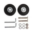 thumbnail image 5 of Kokiya 2x Luggage Suitcase Wheels Replacement Universal Rubber Strong Bearing Capacity 54mm, 5 of 9