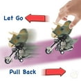 thumbnail image 4 of BINGLI 1Pc Dinosaur Pull Back Car Toys Dinosaur Toy Cars Friction Powered Motorcycle Game and Mon‘ster Din’o Toys for Boys Age 3 4 5 6 7, 4 of 9