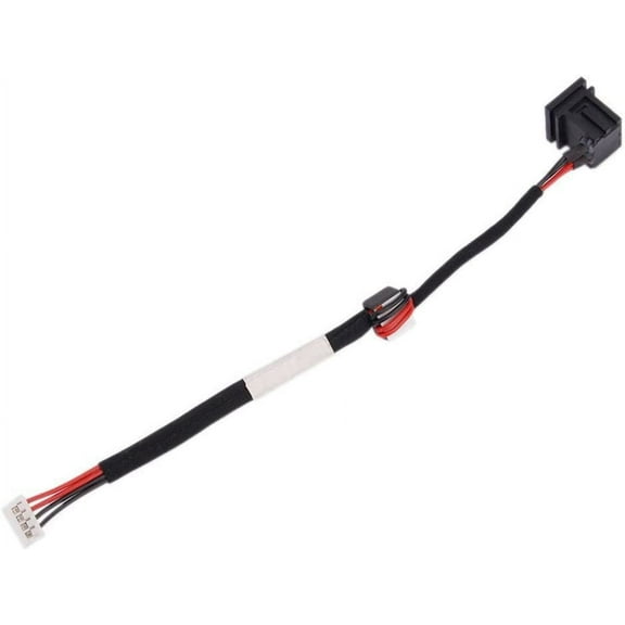 New AC DC Jack Power Plug in Charging Port Connector Socket with Wire Cable Harness Replacement for Toshiba Satellite L505-S5988 L505D-S5983 L505D-S6948