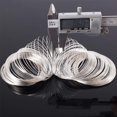 thumbnail image 5 of Steel Memory Wire Bracelets Making Silver 22 Gauge 0.6mm about 480~520 circles/pc 240~260g/pc, 5 of 9