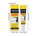 thumbnail image 3 of TIELUTT Steel Mud Is A Sealing Leak Stopping Quick Drying Material for Household Kitchen and Bathroom Durable and Gel Glue for Nails Stones Super Tips 20 502 Glue Plaster Glue Pro Marine Epoxy Resin, 3 of 8