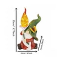thumbnail image 4 of De Jardín, Adornos Enanos De Resina Solar, Gnomos Creativos, Luces De Jardín Al Aire Libre, Decoración De Césped Portátil Speravity HA042804-03, 4 of 6