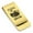 Gold, variant on Stainless Steel Papa Bear Classic Slim Money Clip Credit Card Holder