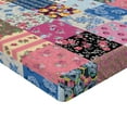 thumbnail image 2 of Ambesonne Vintage Fitted Sheet, Checkered Squares, Full Size, Multicolor, 2 of 3