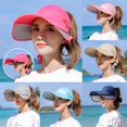thumbnail image 3 of Pare-soleil Large Élastique pour Femmes Bonnet Absorbant la Sueur, 3 of 4