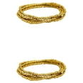 thumbnail image 2 of Qarigey Cuentas Cadena de cintura Estilo simple Accesorio de decoración de moda Verano al aire libre Vestido de playa Cadenas para el vientre Type24 NO24, 2 of 6