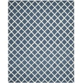 thumbnail image 2 of SAFAVIEH Cambridge Kenneth Geometric Wool Area Rug, Navy/Ivory, 8' x 10', 2 of 10