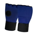 thumbnail image 4 of Vendas para manos de boxeo, guantes interiores acolchados, protección para manos, cómodas vendas para boxeo, correas de muñeca rápidas para ejercicio Azul, 4 of 8
