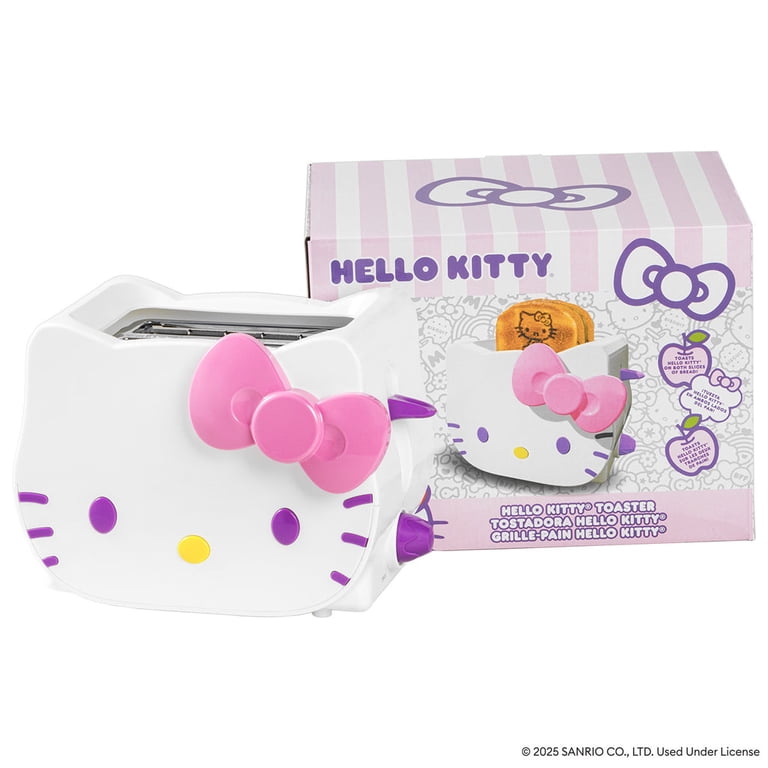 Uncanny Brands Sanrio Deluxe 3D Hello Kitty Toaster - Walmart.com