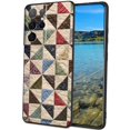 thumbnail image 1 of Compatible with Samsung Galaxy S21 Ultra Phone Case, Patchwork-quilt-squares-1-2 Case Silicone Protective for Teen Girl Boy Case for Samsung Galaxy S21 Ultra, 1 of 1