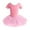 Pink, variant on SUYOLL Toddler Girls Dress Dance Leotard Top 1-13 Years Comfortable Stretchy Long Sleeve Outfit for Ballet Jazz Gymnastics Performance Practice Dreamy Sundress