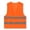 Orange, variant on Xdegoge Kids High Visibility Reflective Safety Vest Tween Front Closure Breathable Mesh Outdoor Cycling Walking Running Construction Role Play