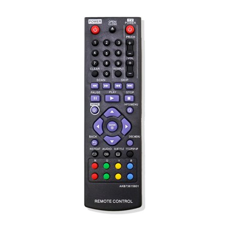 New AKB73615801 DVD Blu-ray Player Remote for LG BP125 BP220 BP200 BP320 BP325W