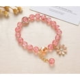thumbnail image 6 of Bright Daisy Bracelet Gifts For Women Elastic Bracelet Cracked Quartz, 6 of 6