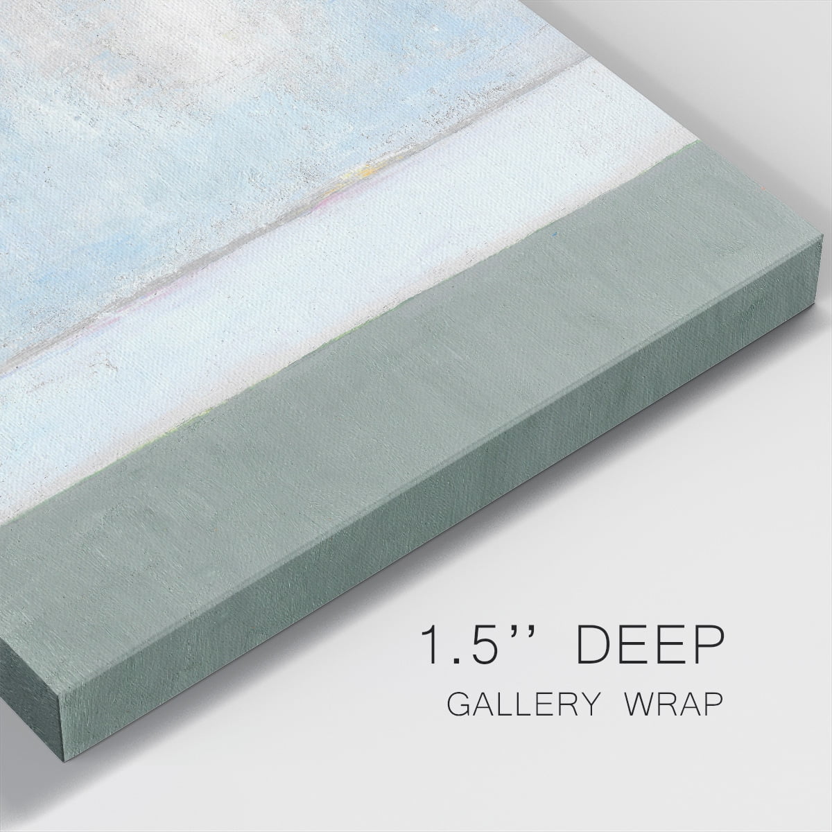 Wexford Home Seagrass Mist II-Premium Gallery Wrapped Canvas, 40" x 40" - Ready to Hang
