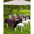 thumbnail image 3 of Outdoor Tablecloth - 60x84 Inch Rectangle Dining Table Cover, Waterproof Outdoor Table Cloth with Umbrella Hole & Zipper for Picnic/Patio/Party, 3 of 5