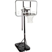 Huffy 48" PolyCarb Portable Basketball Hoop with Ground Activated Ratchet Lift