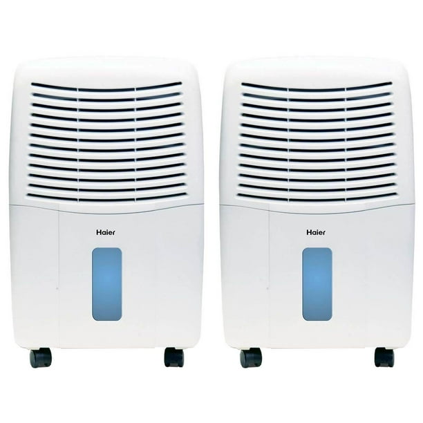 Haier 2Speed Portable 32Pint Mechanical Air Dehumidifier with Drain