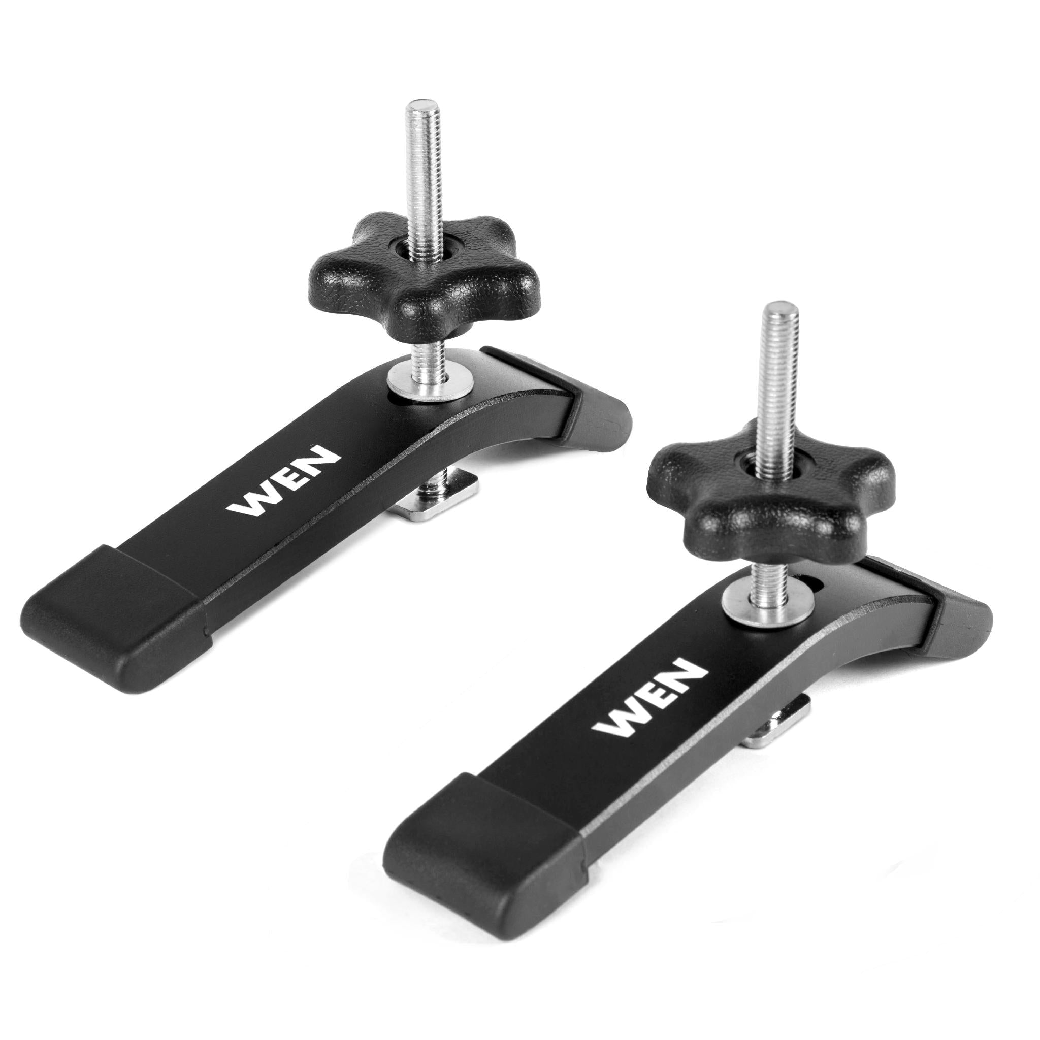 WEN 48-Inch Universal T-Track and Hold Down Clamps Kit for Woodworking