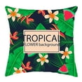 thumbnail image 2 of Paokuoon Pillow Cover Tropical Greenery Pillow Case proof Washable Tear Resistant, 2 of 7