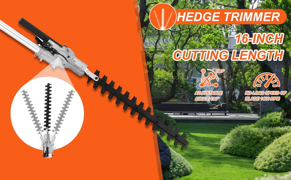 Floseru 52CC 2-Cycle Weed Eater Gas Powered,2.3 KW String Trimmer Edger,Hedge Trimmer and Brush Cutter Blade, 2026 Upgrade 5-in-1 Multi Yard Care Tools, Rubber Handle & Shoulder Strap for Weeds