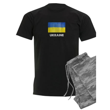 

CafePress - Ukraine Flag Shirt Ukrainian Pajamas - Men s Dark Pajamas