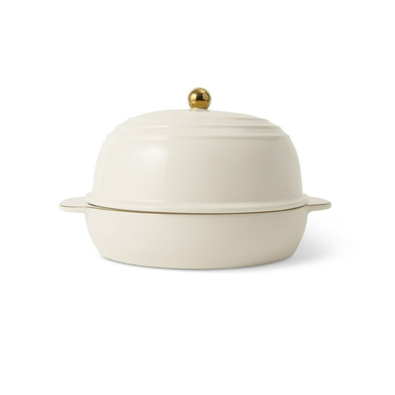 Thyme & Table Ceramic Bread Oven - Cream