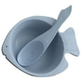 thumbnail image 3 of 1 Set Unbreakable Cereal Bowl Wheat Straw Bowl Fish Shaped Bowl with Spoon, 3 of 7