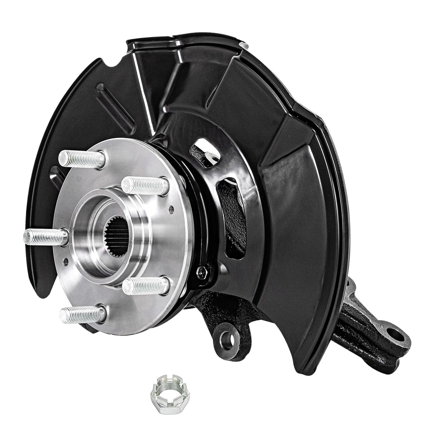 Steering Knuckle A-Premium Front For Hyundai Elantra 2001-2006 W/ 4-Wheel ABS Hub Assembly Front