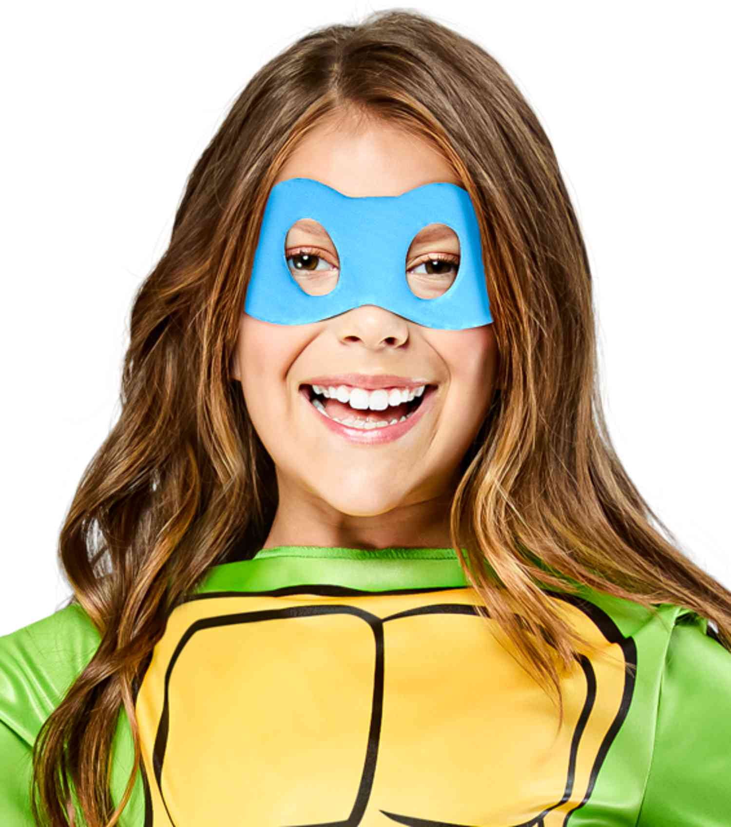 Teenage Mutant Ninja Turtles 4-in-1 Halloween Costume for Children, Girl's Size S (6/6x), by Rubies