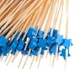 thumbnail image 5 of Cocktail Sticks, Buffet Party Wooden Toothpicks, Star Pattern, Cocktail Party Picks, Decoration Picks, Set / 100pcs Blue, 5 of 8