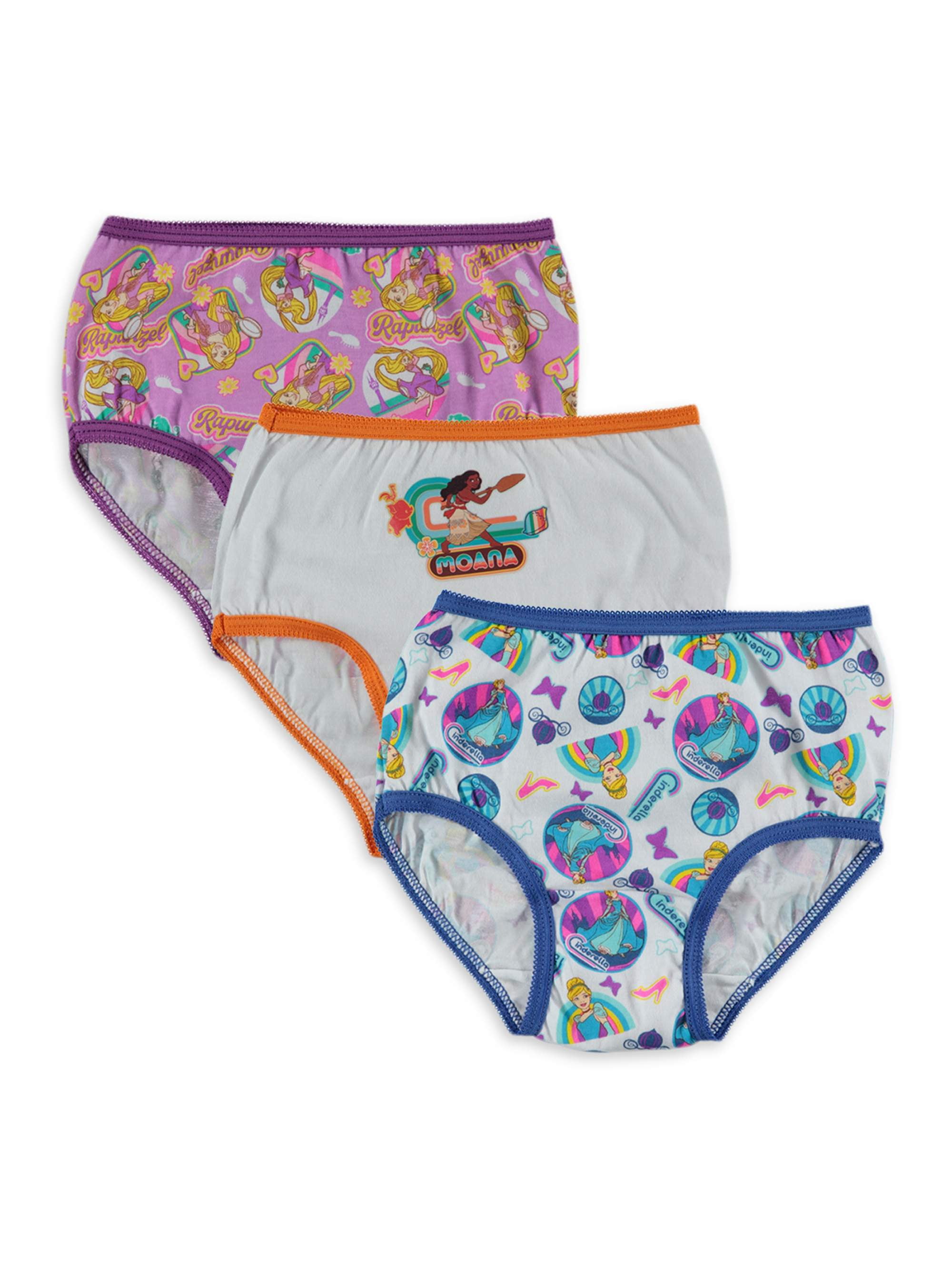Disney Tsum 7 Pack Toddler Girls Underwear