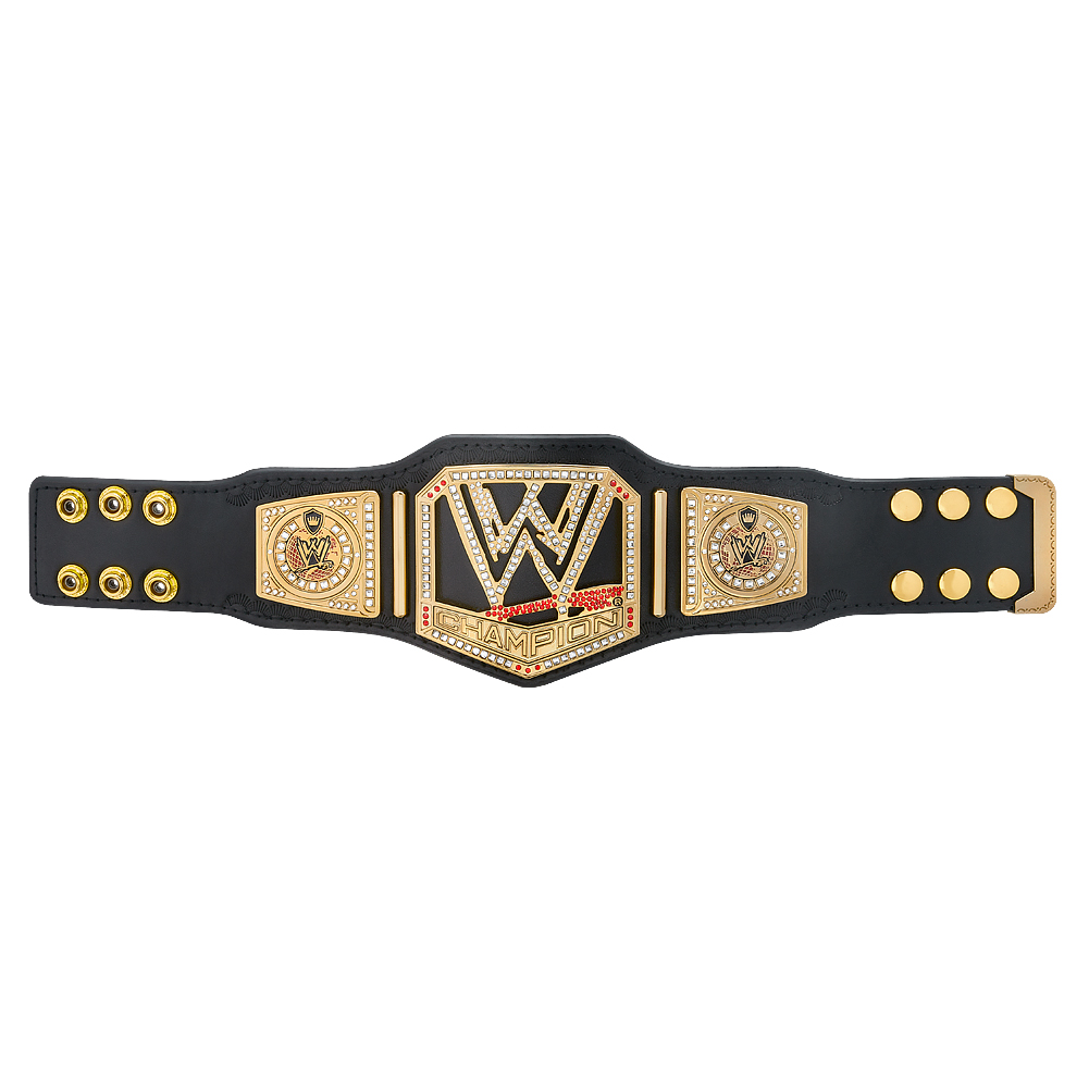 Official Wwe Authentic Championship 13 Scratch Logo Mini Replica Title Belt Multi Walmart Com