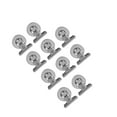 thumbnail image 1 of 10 Pcs Pince Sans Rayures Pince Forte en Acier Inoxydable pour Recettes Murales Mémo Note Classe Enseignant Autocollants Clips, 1 of 9