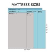 Cool Gel 12\ Queen Medium Tight Top Gel Memory Foam Mattress